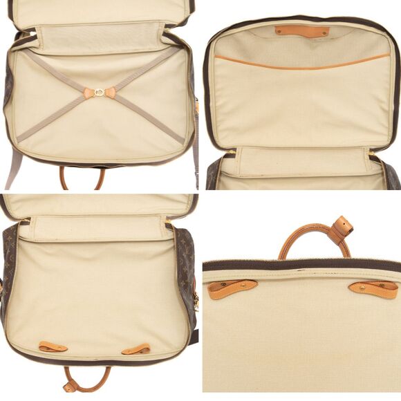 Louis Vuitton Monogram Alize 3 Poches Soft Sided Suitcase Luggage Lock And Keys - Picture 14 of 16